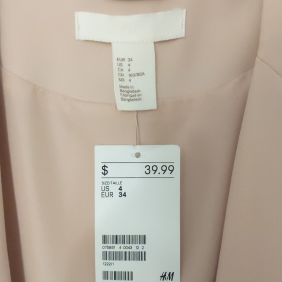 H&M Pink Blazer - Picture 4 of 5